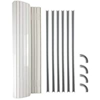 Kit de Puerta Tambour Ideal (640 mm de Ancho x 650 mm de caída) para autocaravanas y Furgonetas de Cocina- se Adapta a…